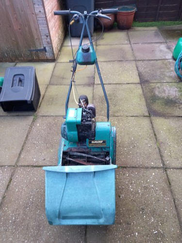 Qualcast petrol mower - petrol,