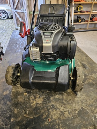 Qualcast petrol mower - petrol,